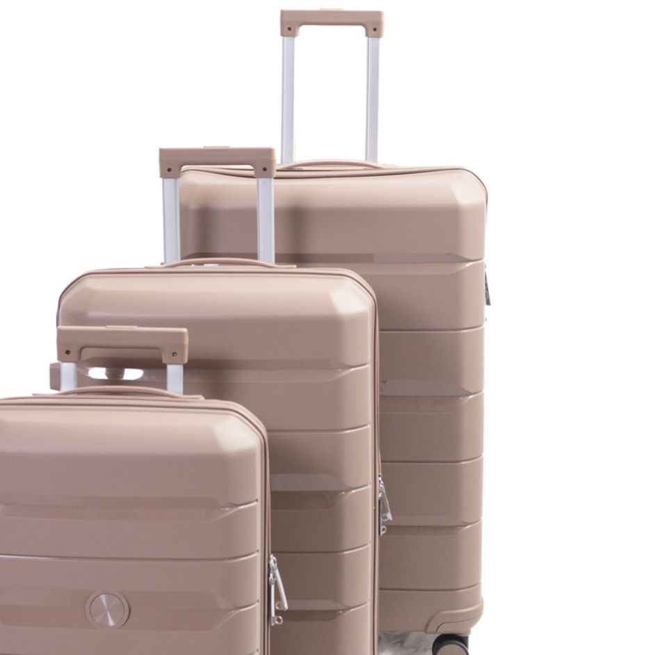 Set de Valijas Cargo-360 Beige – 3 Piezas