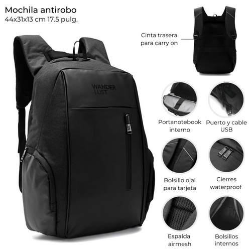 Mochila Antirobo